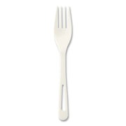 Cutlery Dispenser Refills, Fork, Plastic, White, 100/Bag, 10 Bags/Carton