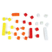Place Value Hex-a-link Cubes, Set of 40