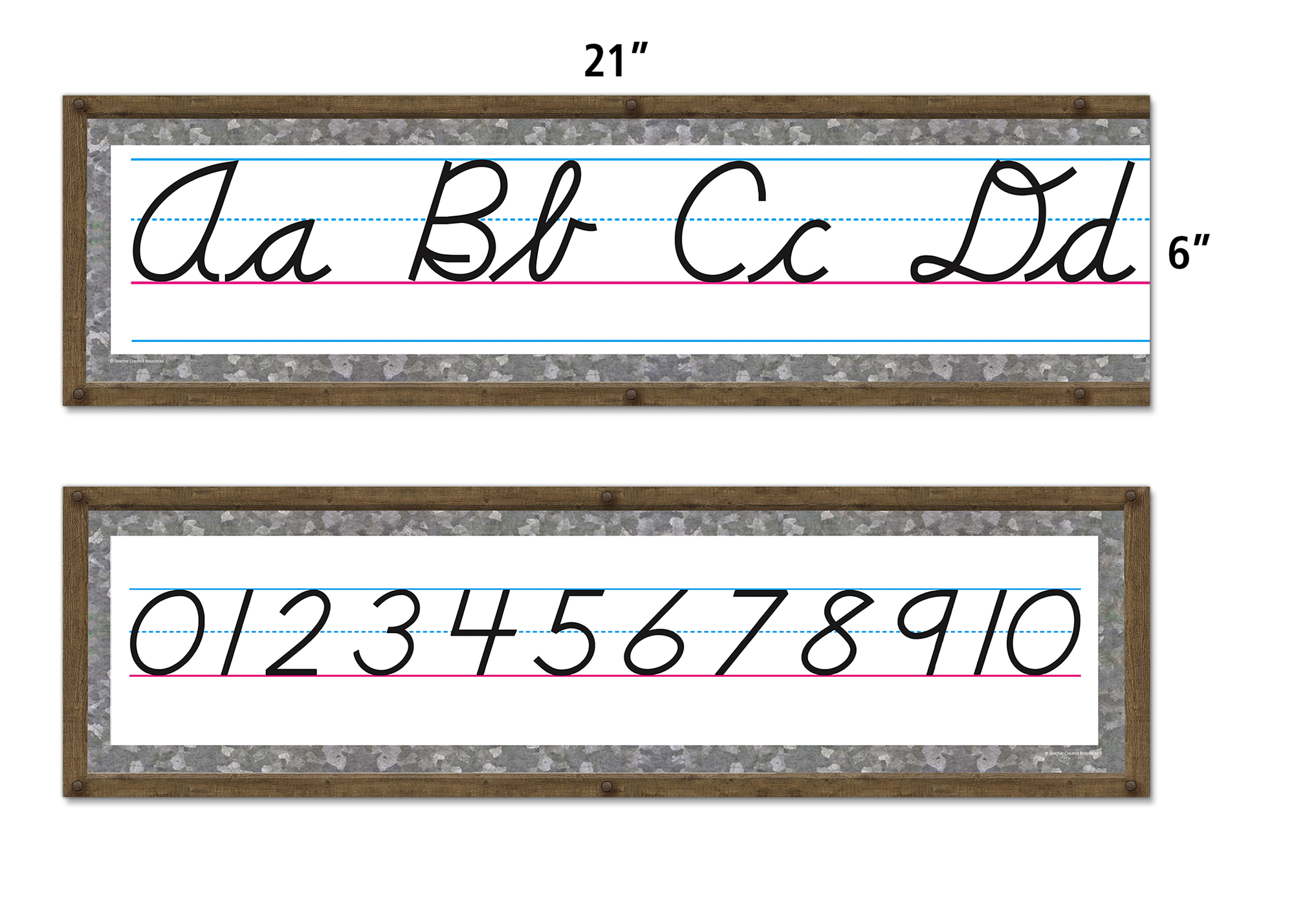 Home Sweet Classroom Cursive Mini Bulletin Board