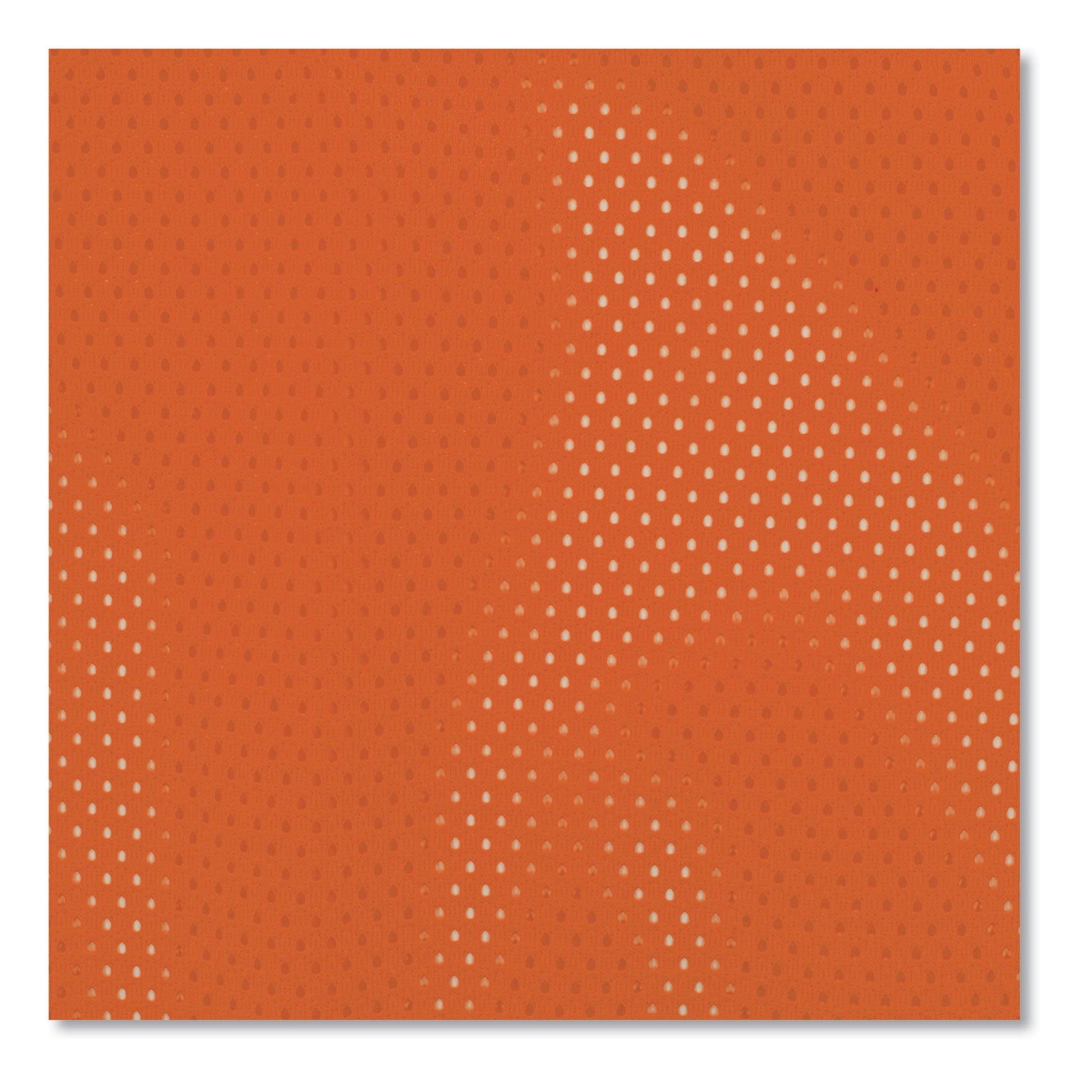 Ergodyne 8010HL Non-Certified Economy Vest, Hook & Loop Closure, Polyester Mesh, Orange, 1 Each
