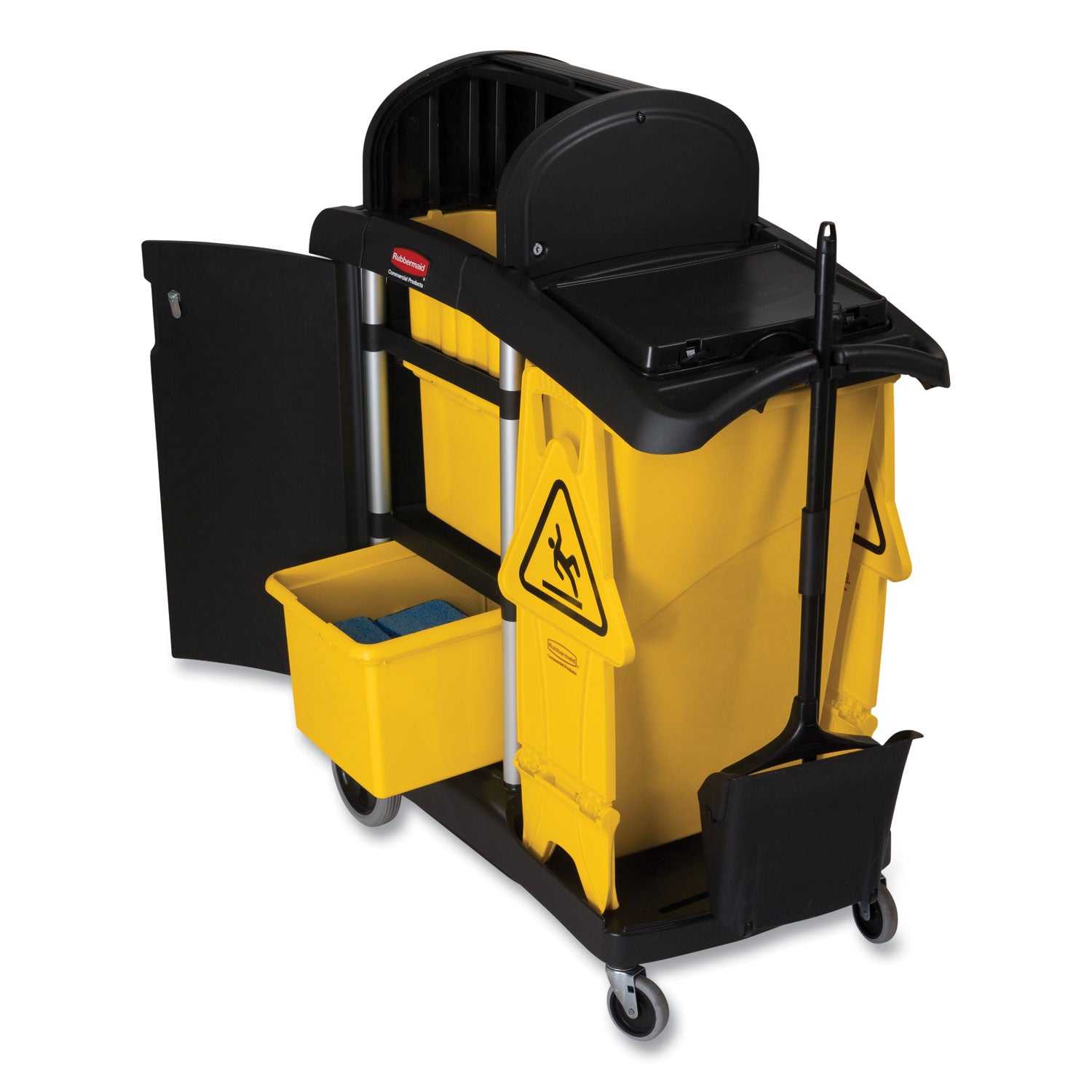 Organizing Bin, 30-Quart, Yellow, 2/Carton