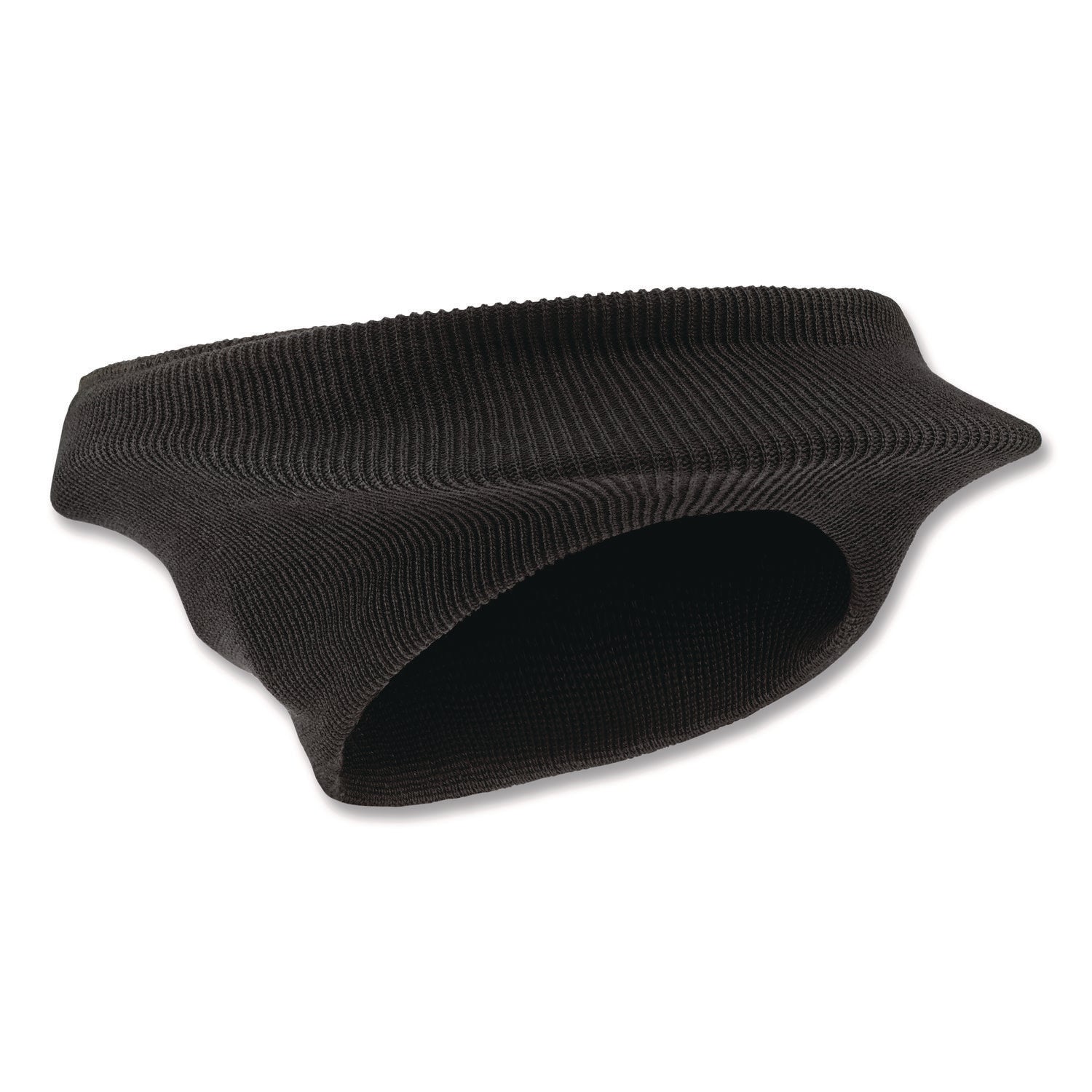Polyester - Black - Half Cap Style, Stretchable - 1 Each