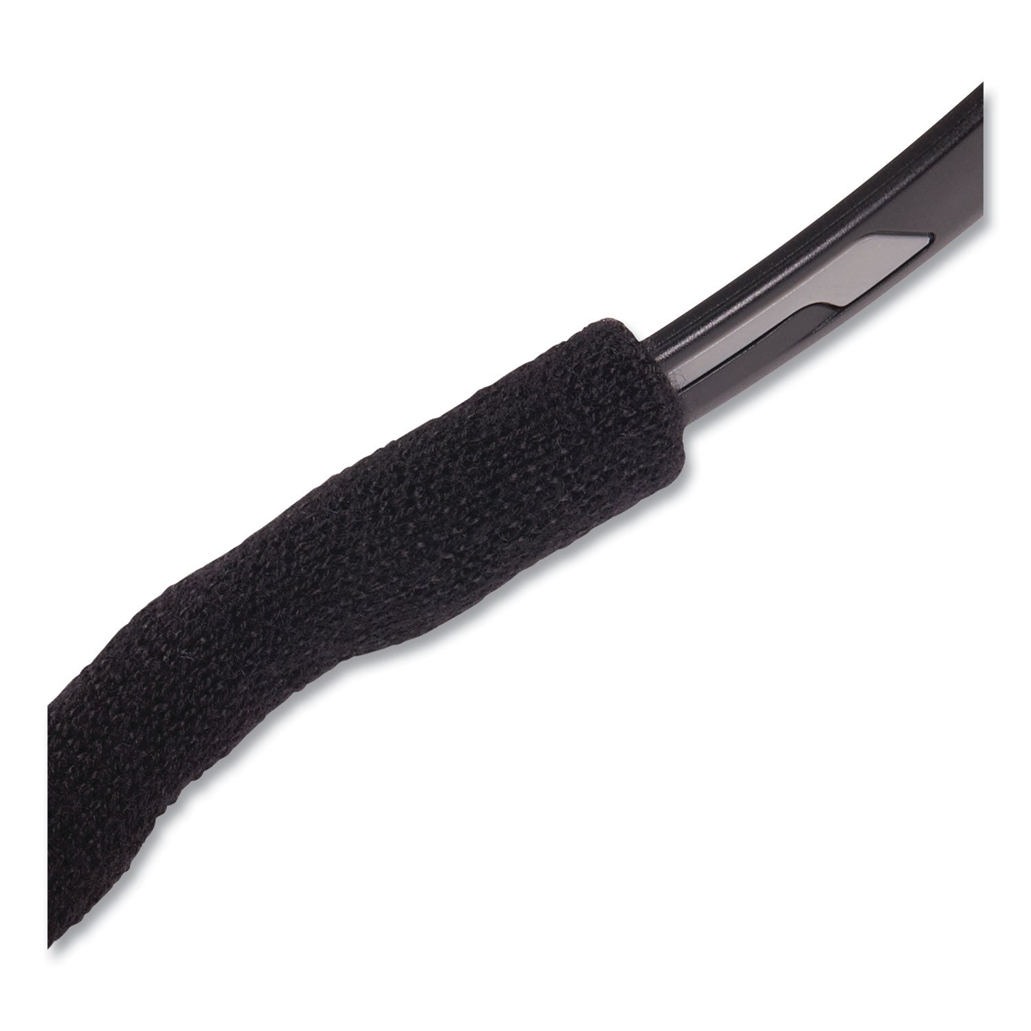 Adjustable - 0.3" Height x 1.5" Width x 13" Length - Black - Cotton - 6 / Carton