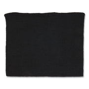 Polyester - Black - Half Cap Style, Stretchable - 1 Each