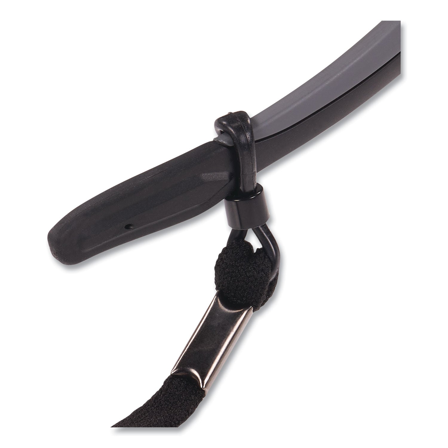 Adjustable - 0.3" Height x 1.5" Width x 12" Length - Black - Elastic, Nylon - 6 / Carton