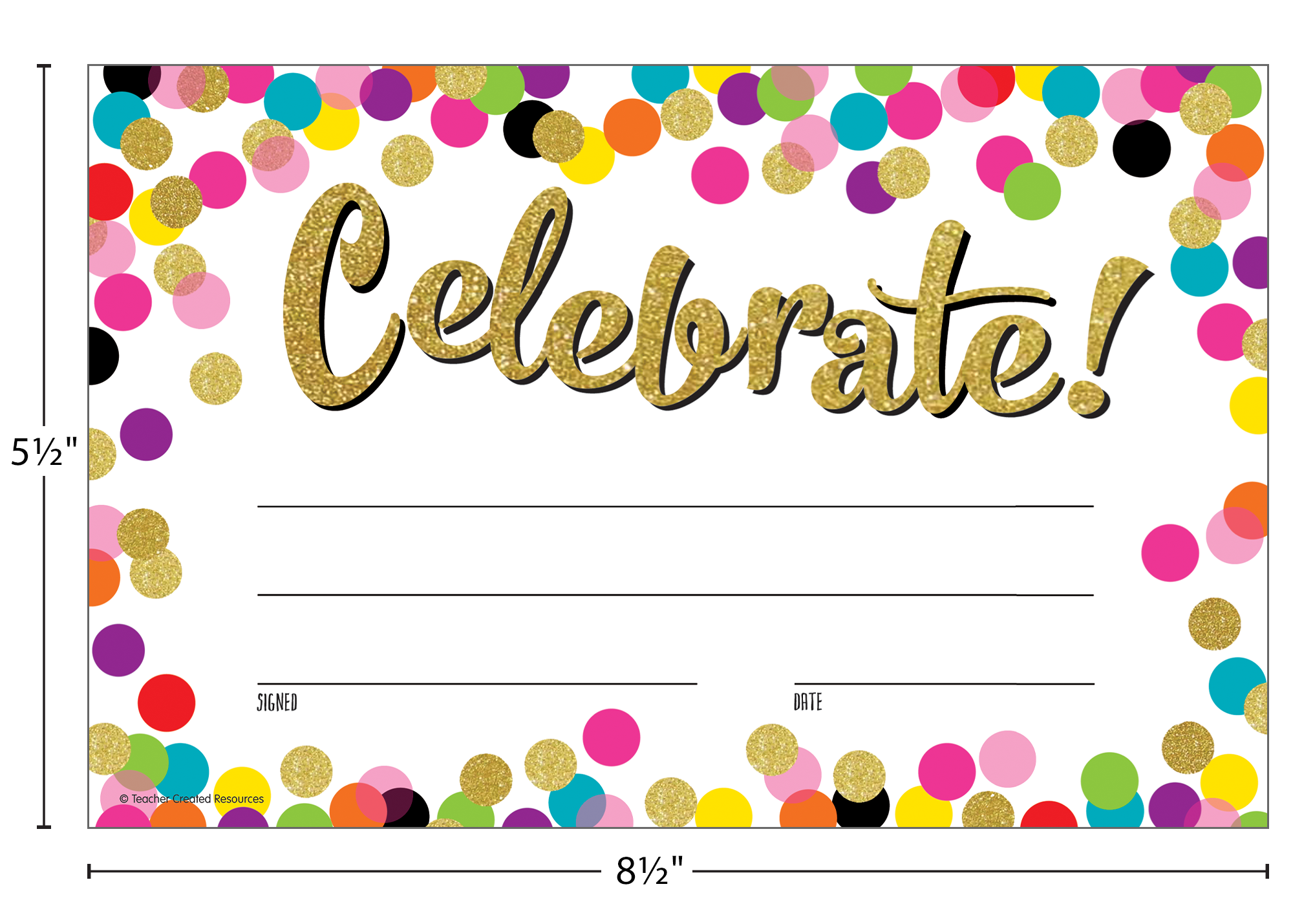 Confetti Celebrate! Awards