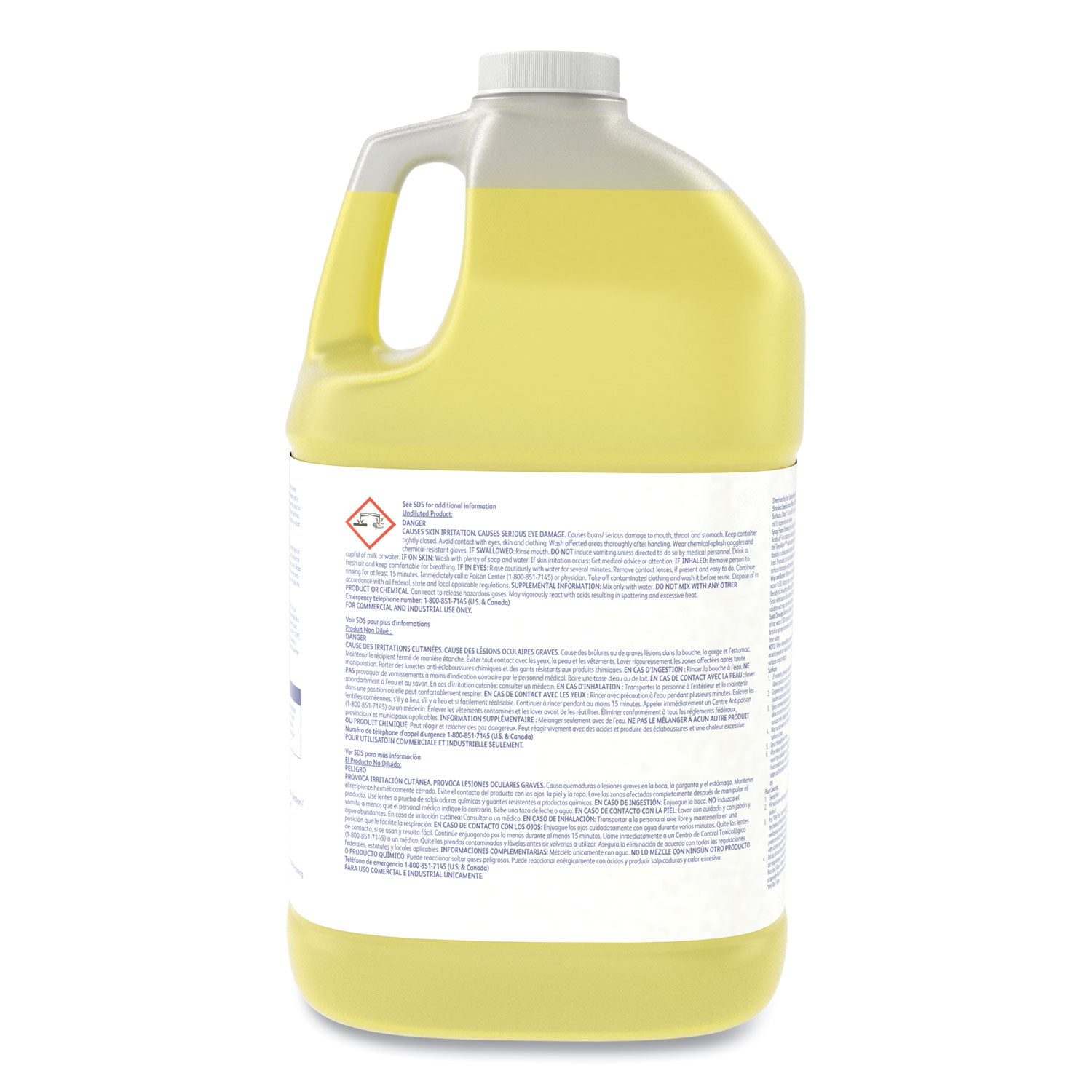Suma Break-Up Ii D3.5 Heavy-Duty Foaming Grease-Release Cleaner, 128 Oz Bottle, 4/carton