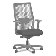Black Frame Color - Mid Back - Black - Armrest - 1 Each