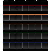 Black Storage Pocket Chart (32-1/2" x 36-1/2")