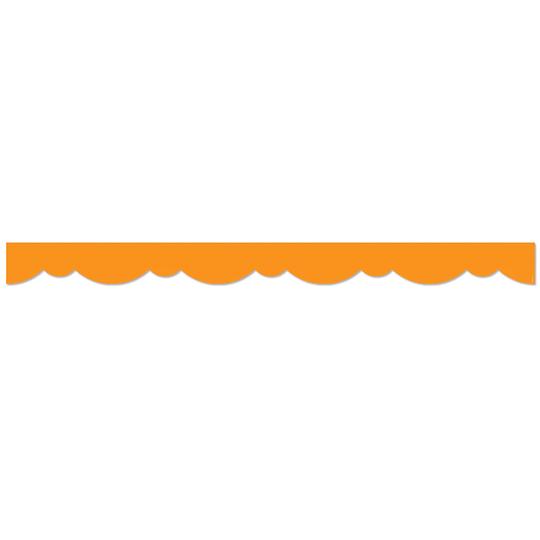 Core Decor Orange Stylish Scallops EZ Border™, 48 Feet