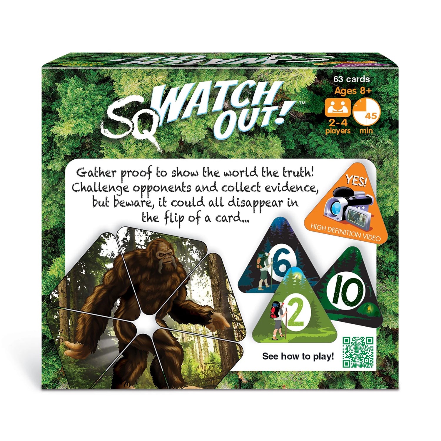 sqWATCH OUT!™ Three Corner™ Card Game