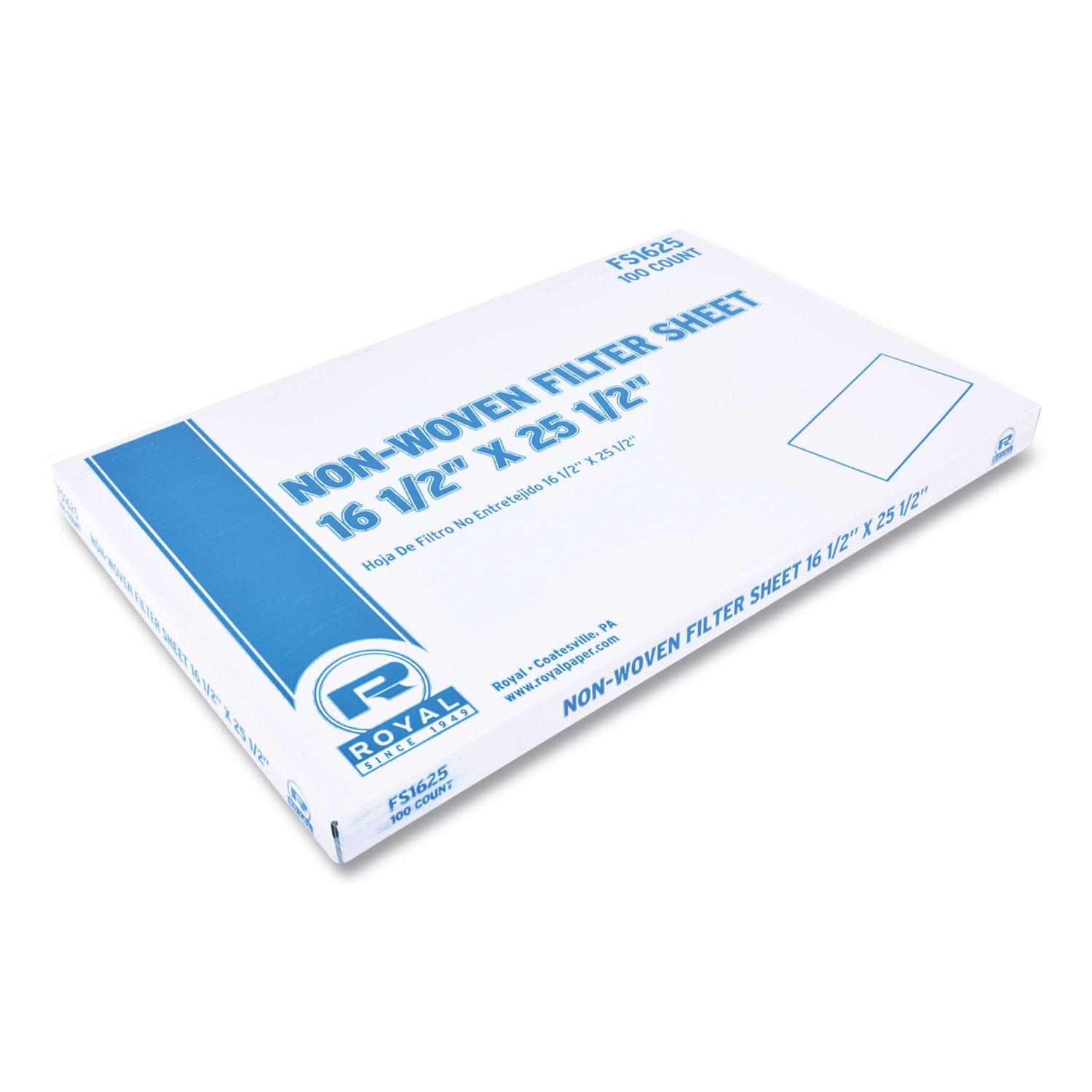 Filter Sheet, Fry Oil, 16.5" x 25.5", 100/Carton