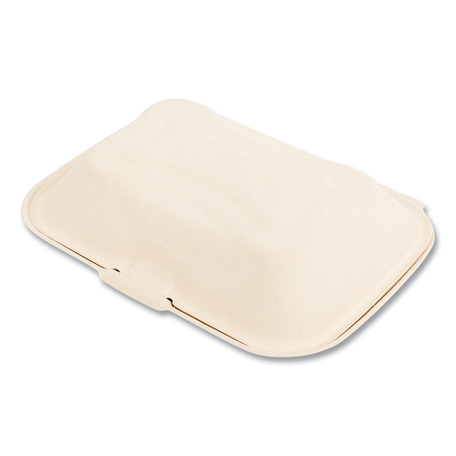 Bagasse PFAS-Free Food Containers, Hoagie/Hinged Lid, 6 x 3 x 9, Tan, Sugarcane, 250/Carton