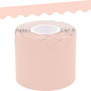 Blush Scalloped Rolled Border Trim