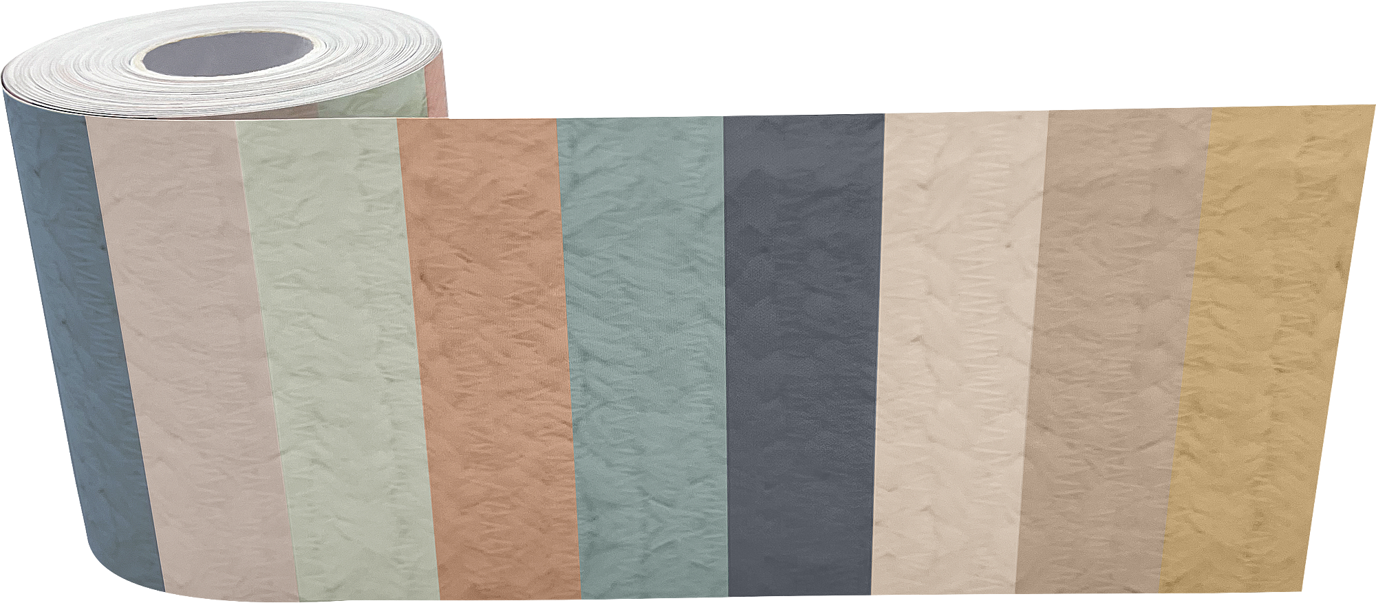 Everyone is Welcome Stripes Straight Rolled Border Trim