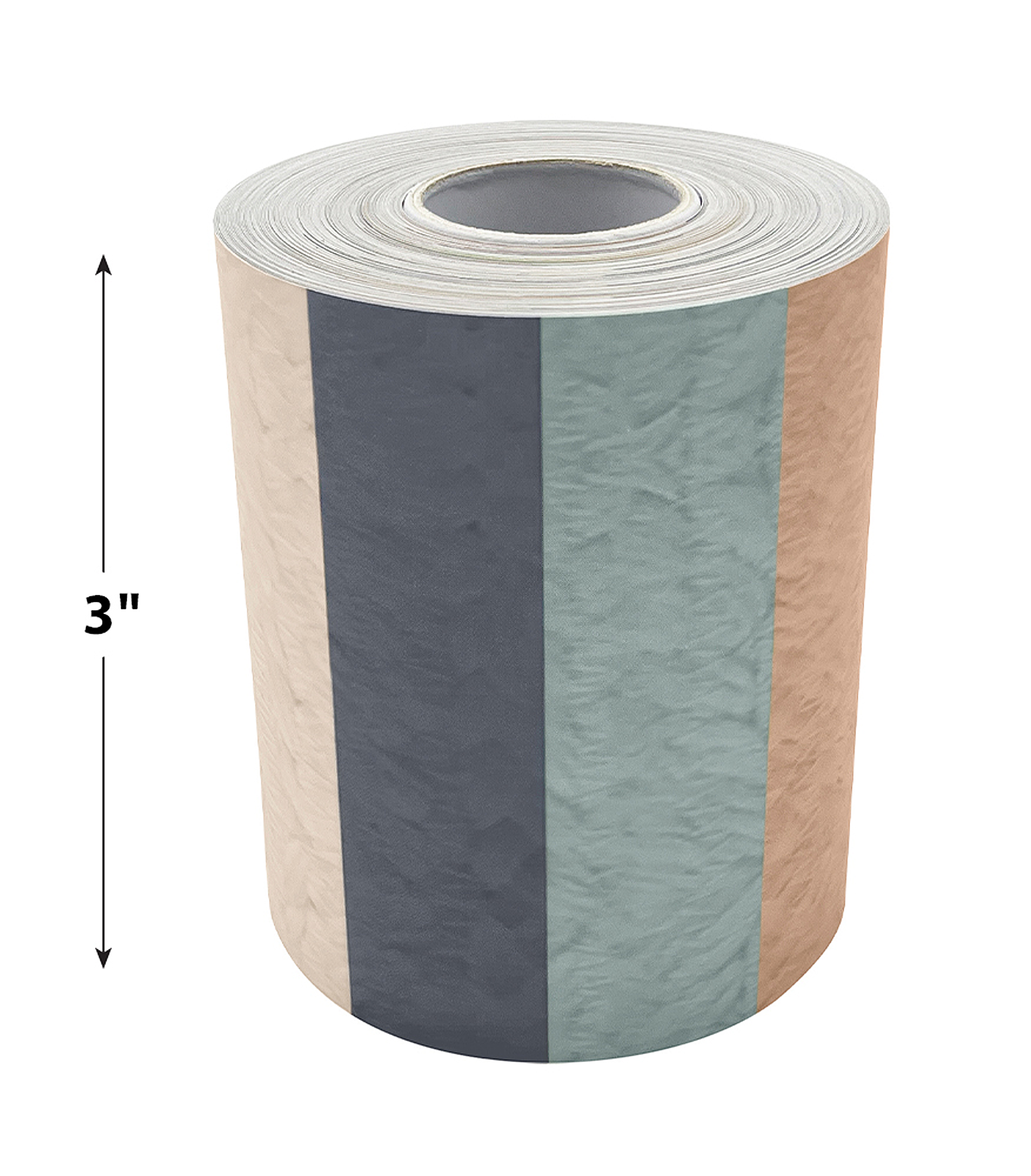Everyone is Welcome Stripes Straight Rolled Border Trim