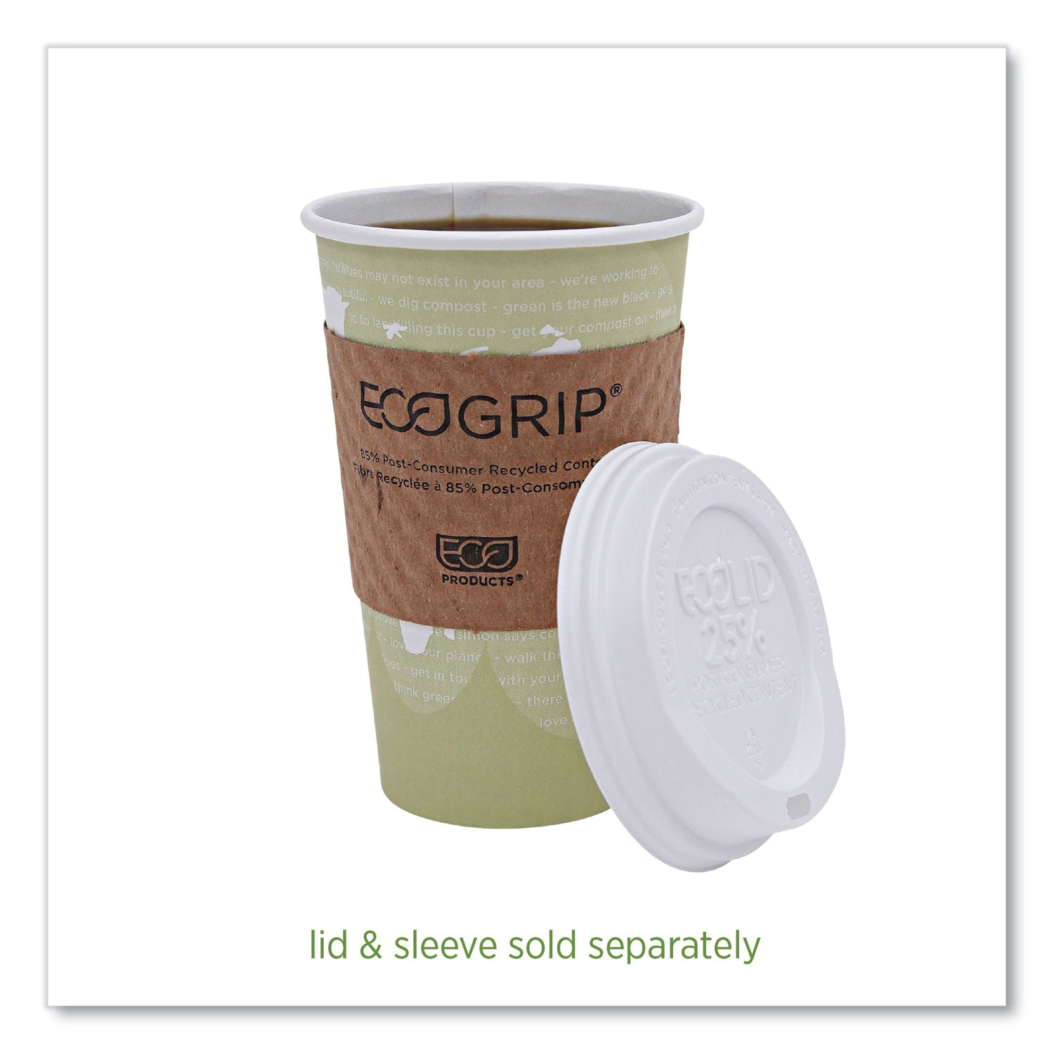 16 fl oz - Multi - Paper, Resin - Hot Drink - 50/Pack - 20 / Carton