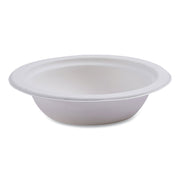 Breakroom - Disposable - Microwave Safe - White - Sugarcane Fiber Body - 1000 / Carton
