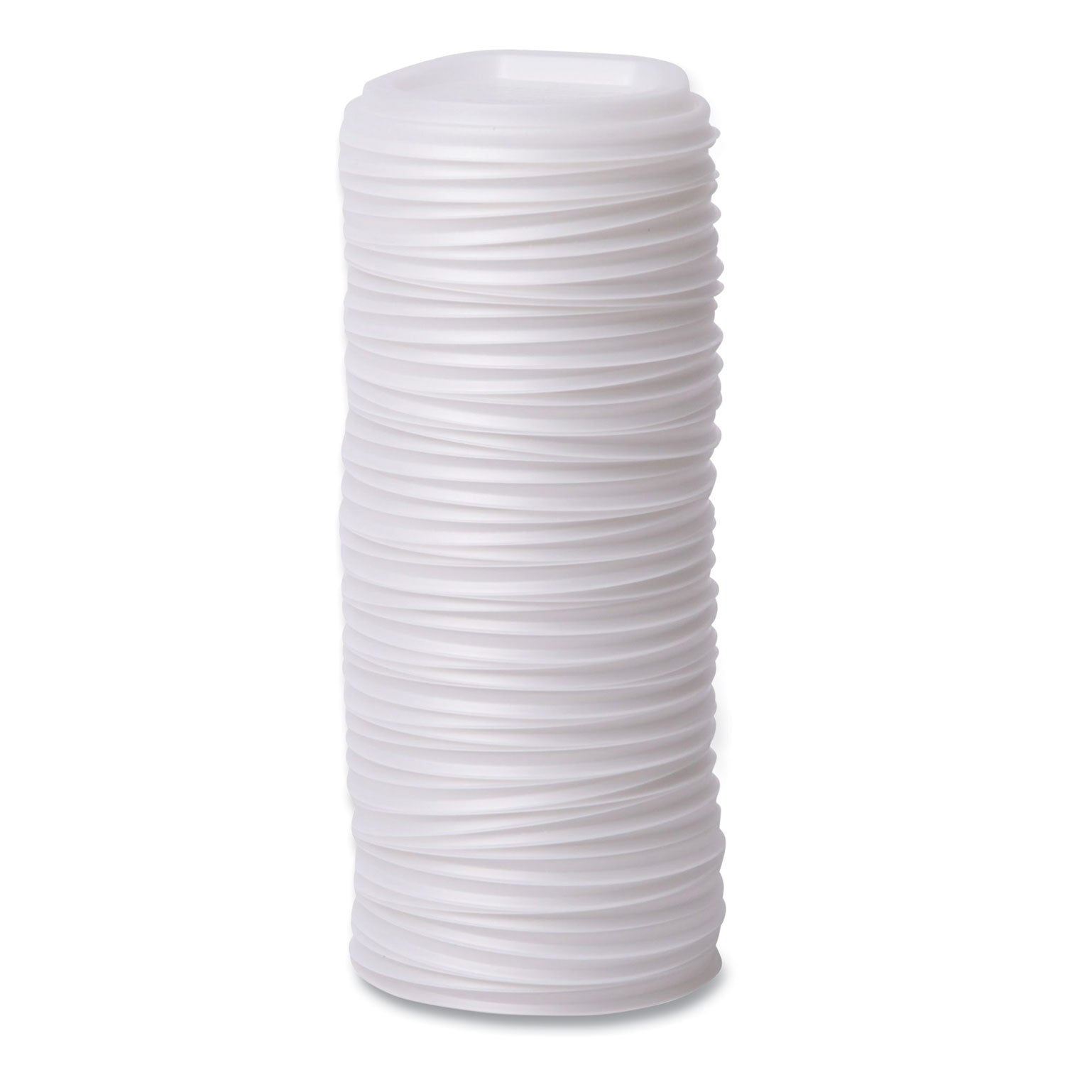Polylactic Acid (PLA) - White - 50/Pack - 16 / Carton