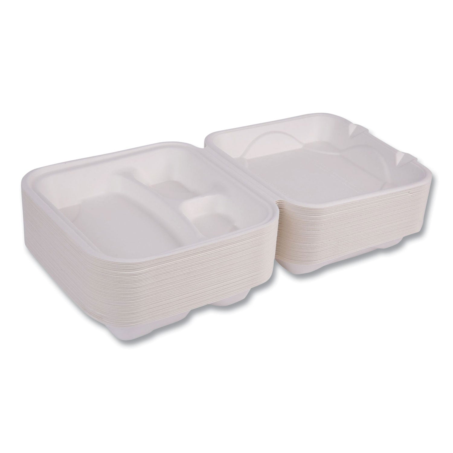 Storing - Disposable - Microwave Safe - White - Sugarcane Body - 200 / Carton