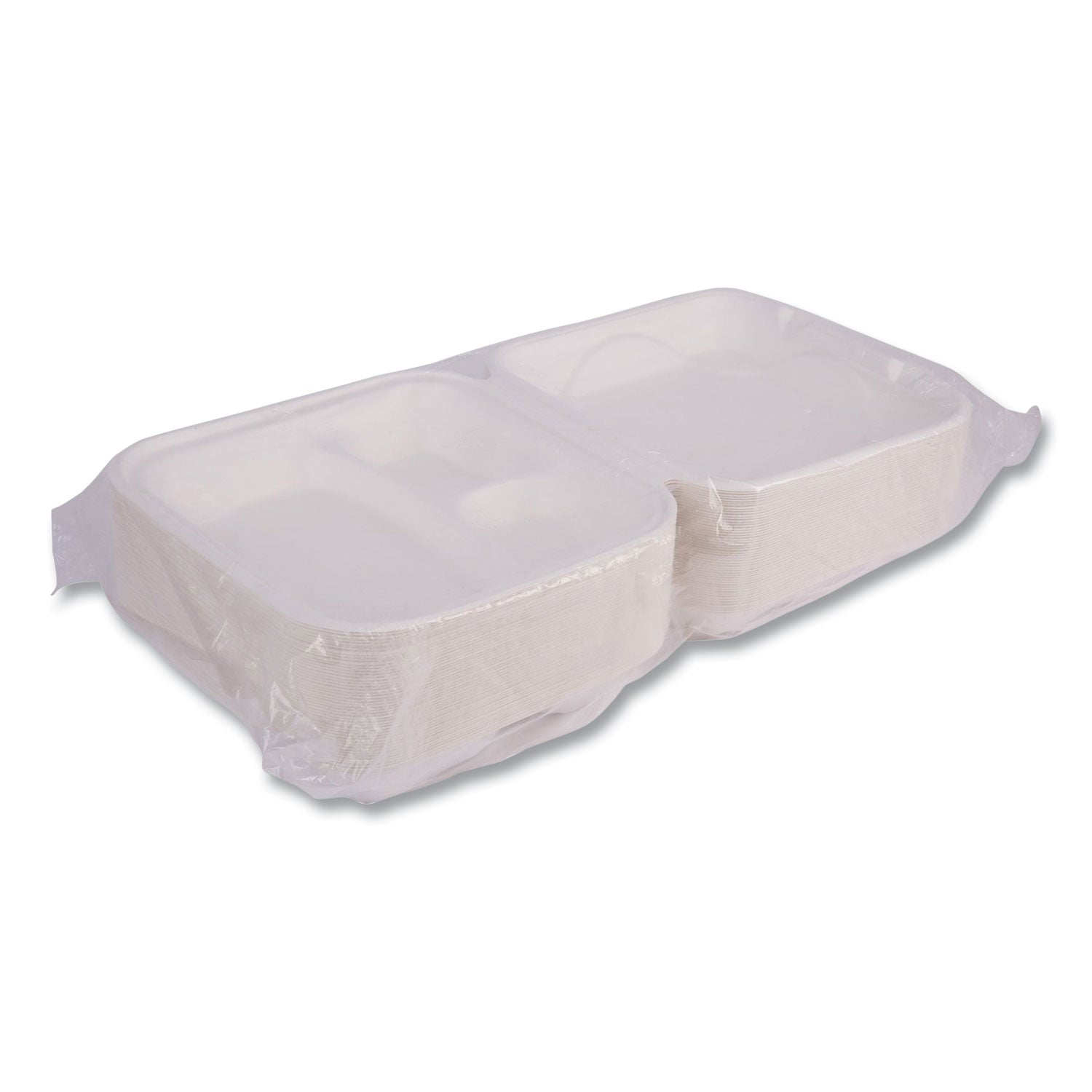Storing - Disposable - Microwave Safe - White - Sugarcane Body - 200 / Carton