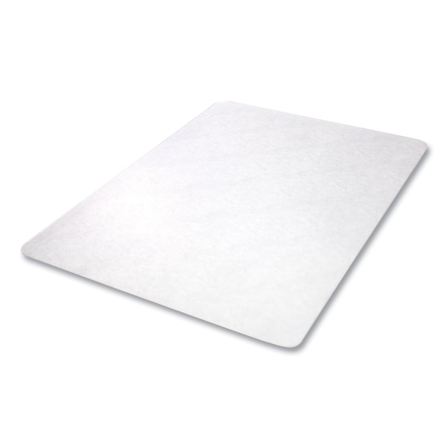 Hard Floor, Hardwood Floor, Tile Floor, Laminate Floor, Linoleum Floor, Concrete - 53" Length x 45" Width - Rectangular - Vinyl - Clear - 1 / Carton