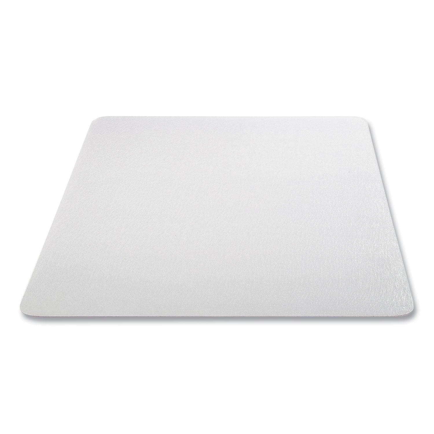 Hard Floor, Hardwood Floor, Tile Floor, Laminate Floor, Linoleum Floor, Concrete - 53" Length x 45" Width - Rectangular - Vinyl - Clear - 1 / Carton