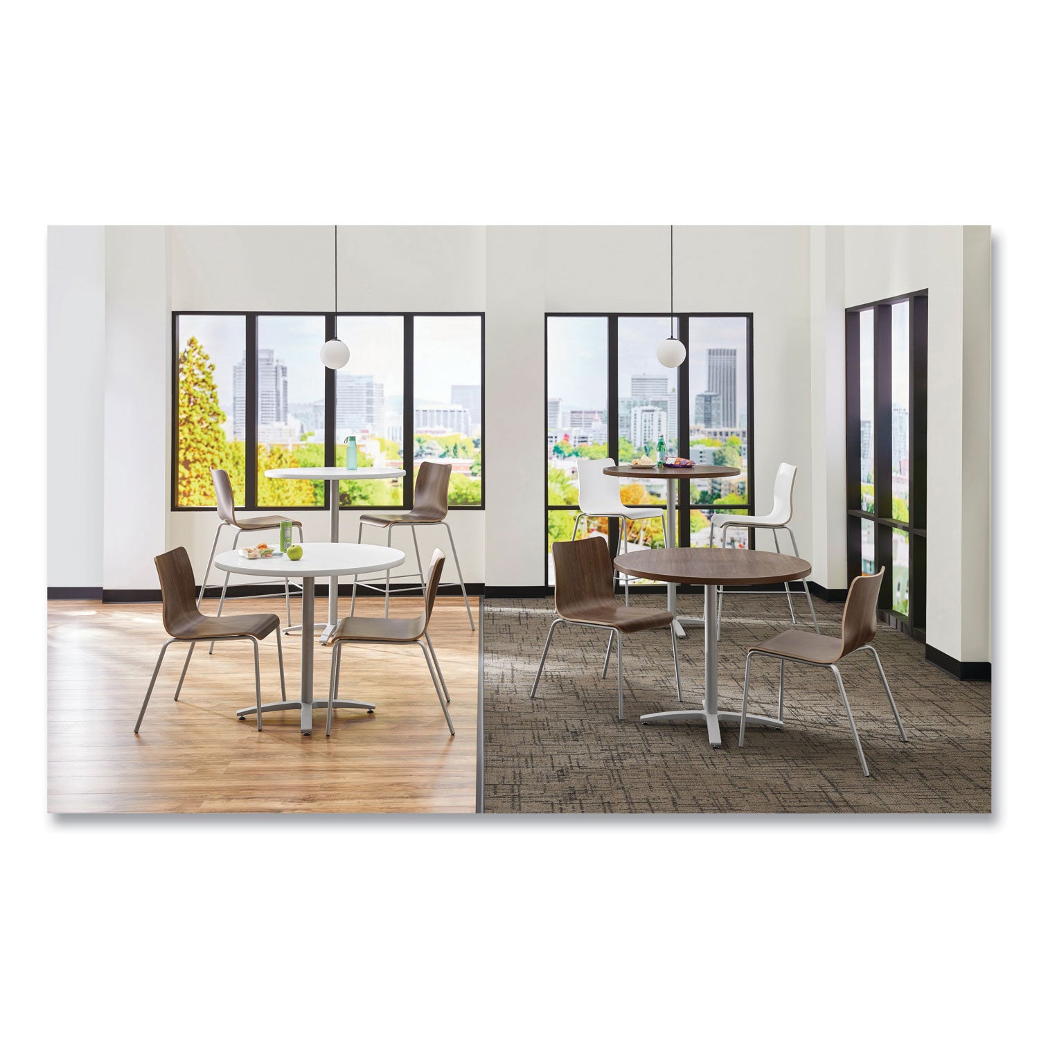 HON Between HBTTRND42 Round Table Top, Pinnacle Finish, 42" Diameter, 1 Each
