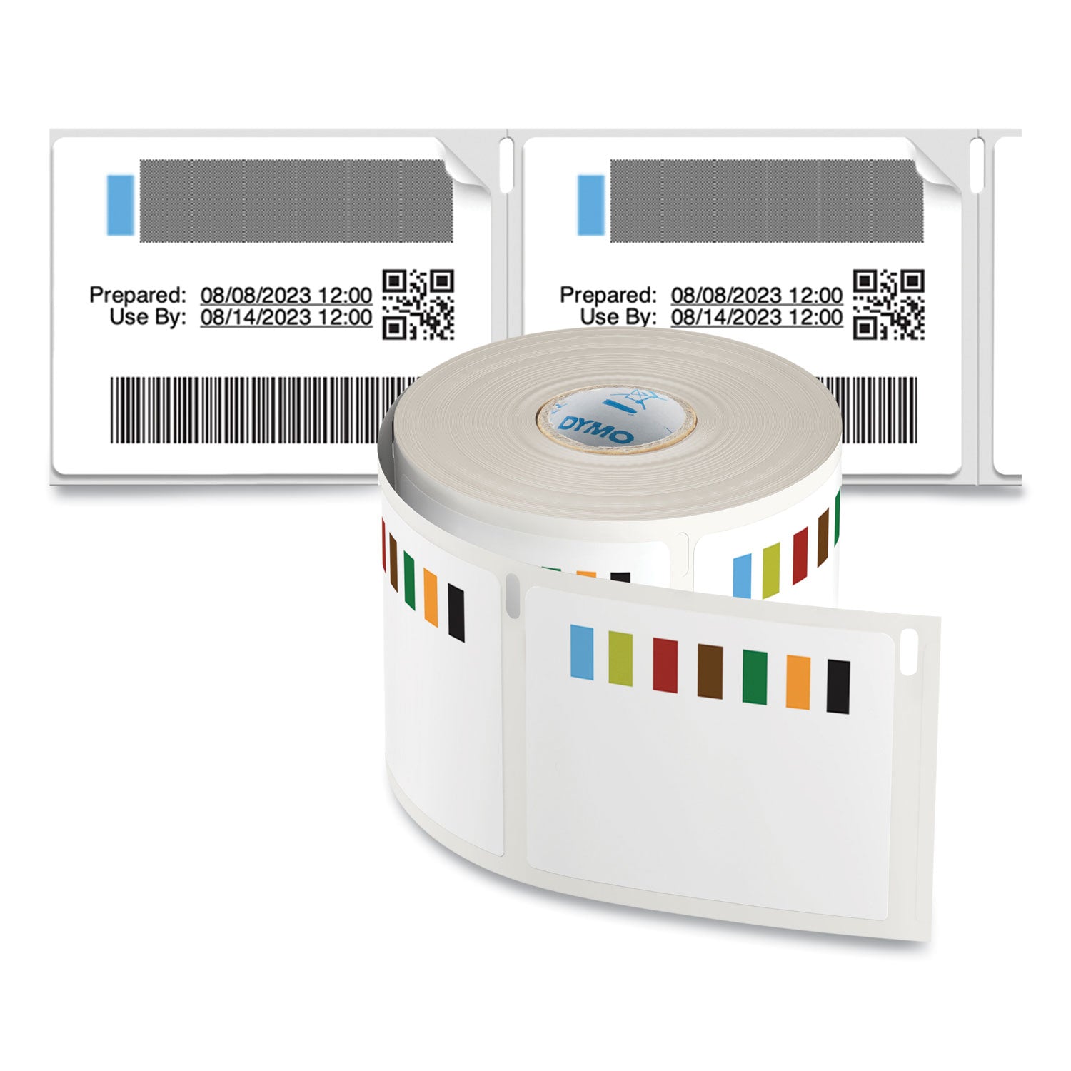 2 1/8" Width x 2 3/4" Length - Laser - White - Paper - Durable - 400 / Roll - 1 Roll
