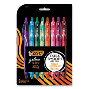 Gel-ocity® Quick Dry Fashion Medium Point (0.7mm) 8-Pack Blister