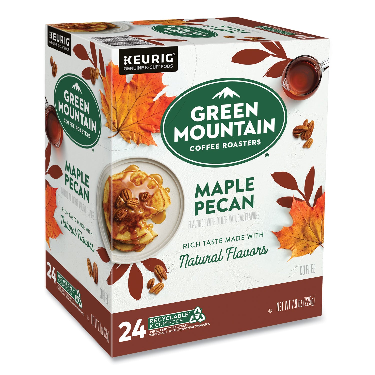 Compatible with K-Cup Brewer - Light - K-Cup, Pod - Maple Pecan - Kosher - 24 / Box