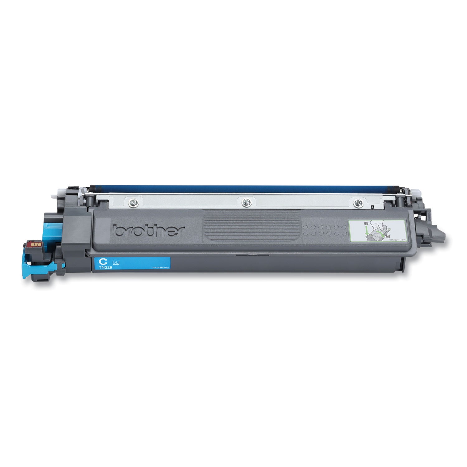 Brother Original Standard Yield Laser Toner Cartridge - Cyan - 1 Each