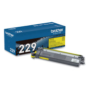 Brother Original Standard Yield Laser Toner Cartridge - Yellow - 1 Each