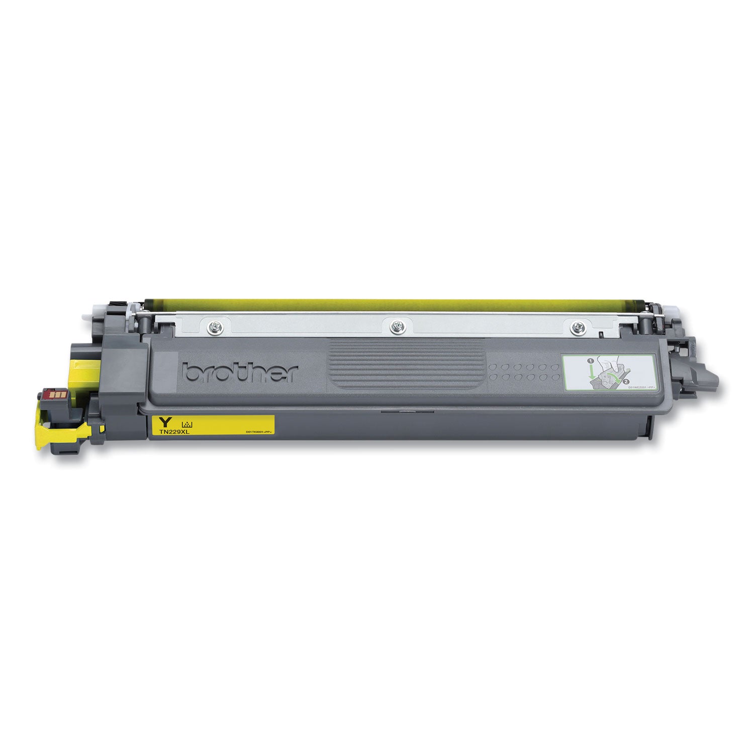 Brother Original High Yield Laser Toner Cartridge - Yellow - 1 Each
