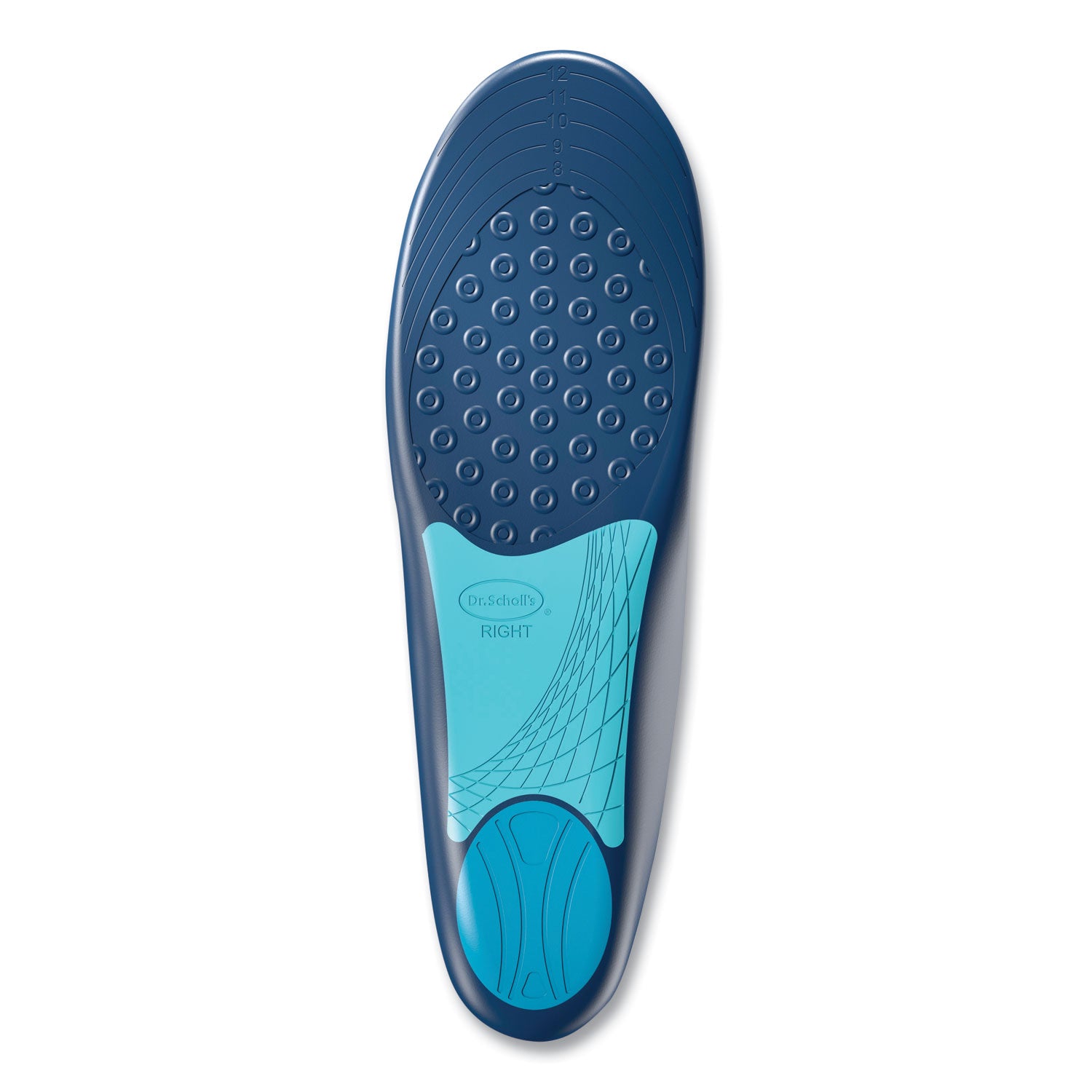 Plantar Fasciitis All Day Pain Relief Orthotics for Women, Women Size 6 to 10, Blue