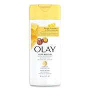 Ultra Moisture Body Wash, Shea Butter Scent, 3 oz, 24/Carton