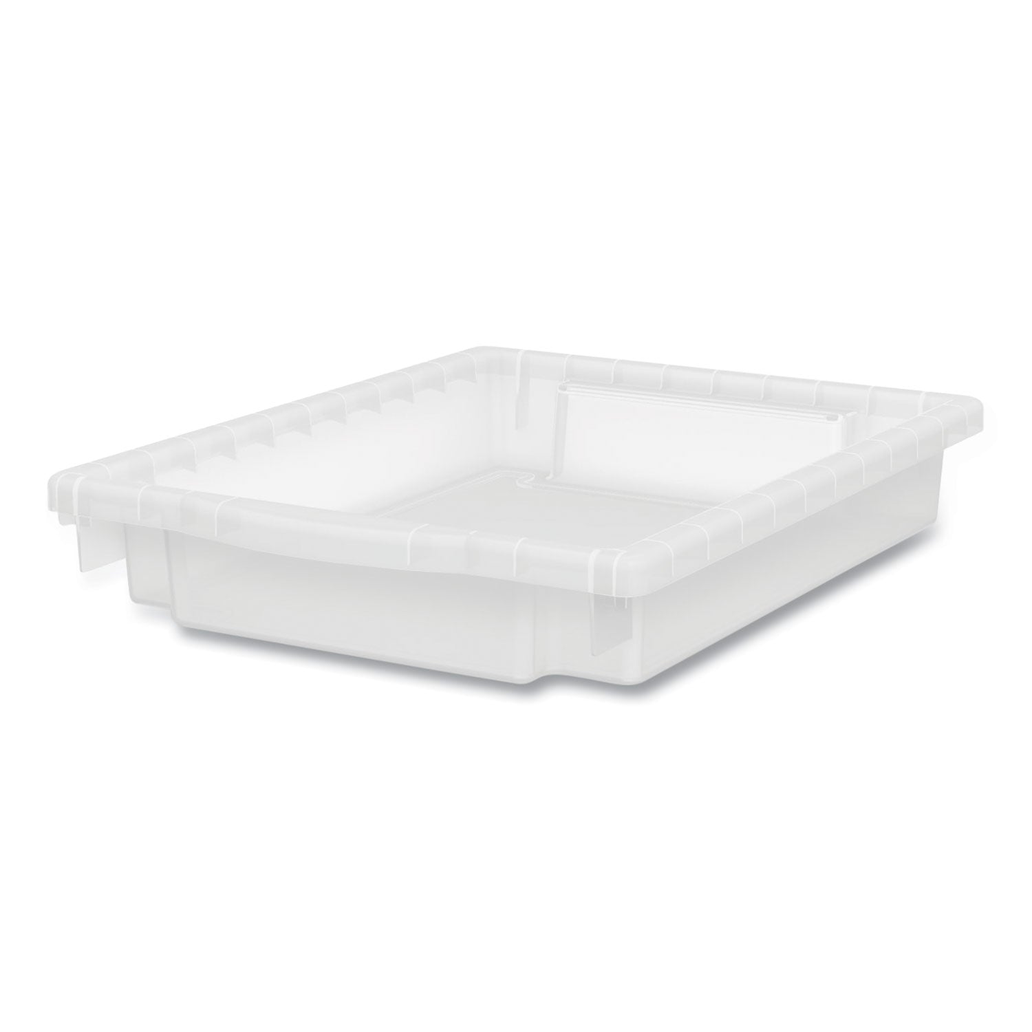 HON Flagship Storage Tray Kit, Includes 2 Bins (3" Height) and 4 Rails, Translucent Handle, 1 Each
