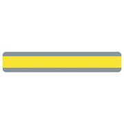 Double Wide Sentence Strip Reading Guide, 1-1/4" x 7-1/4", Yellow