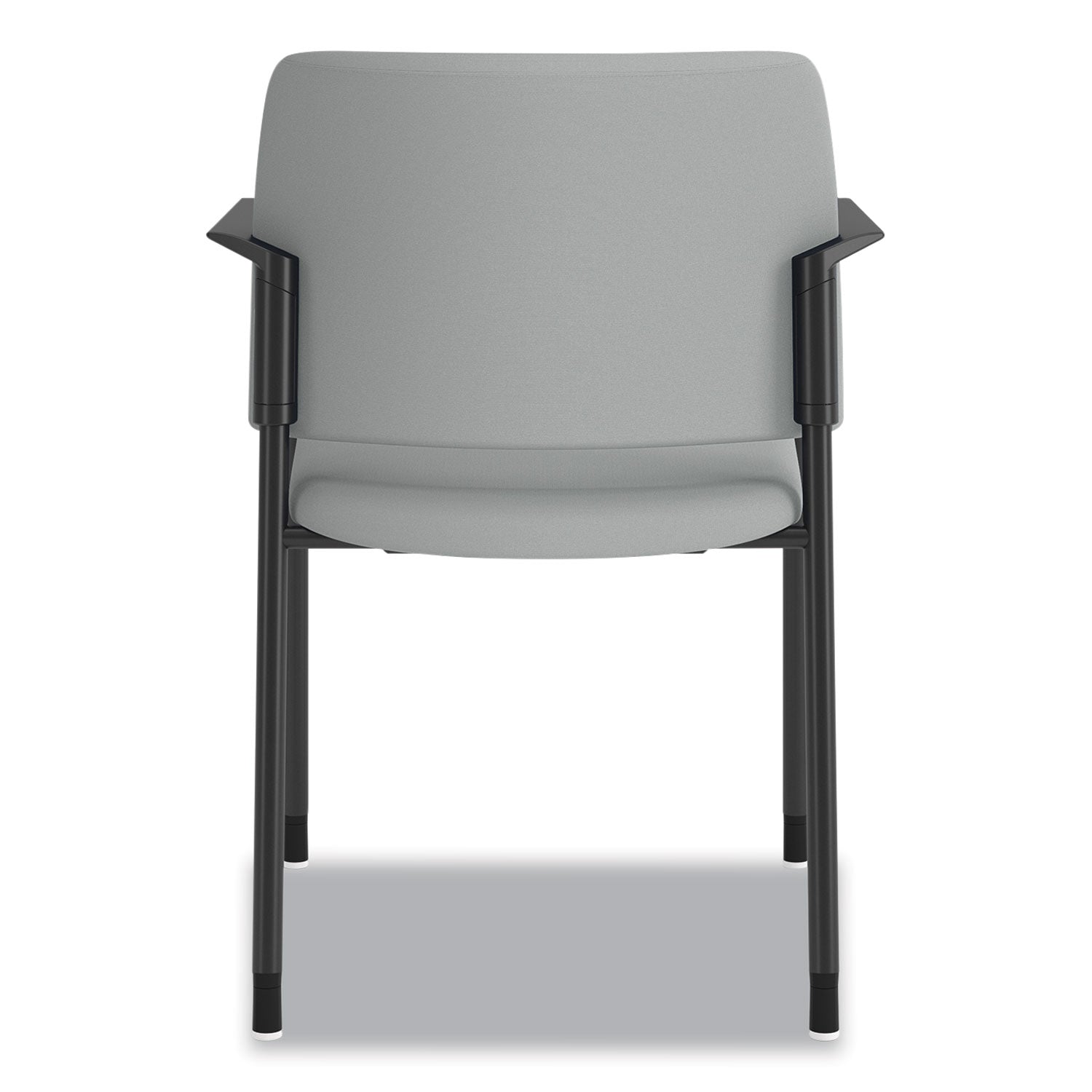 Steel Frame Material - Four-legged Base - Gray - Vinyl - Armrest - 2 / Carton