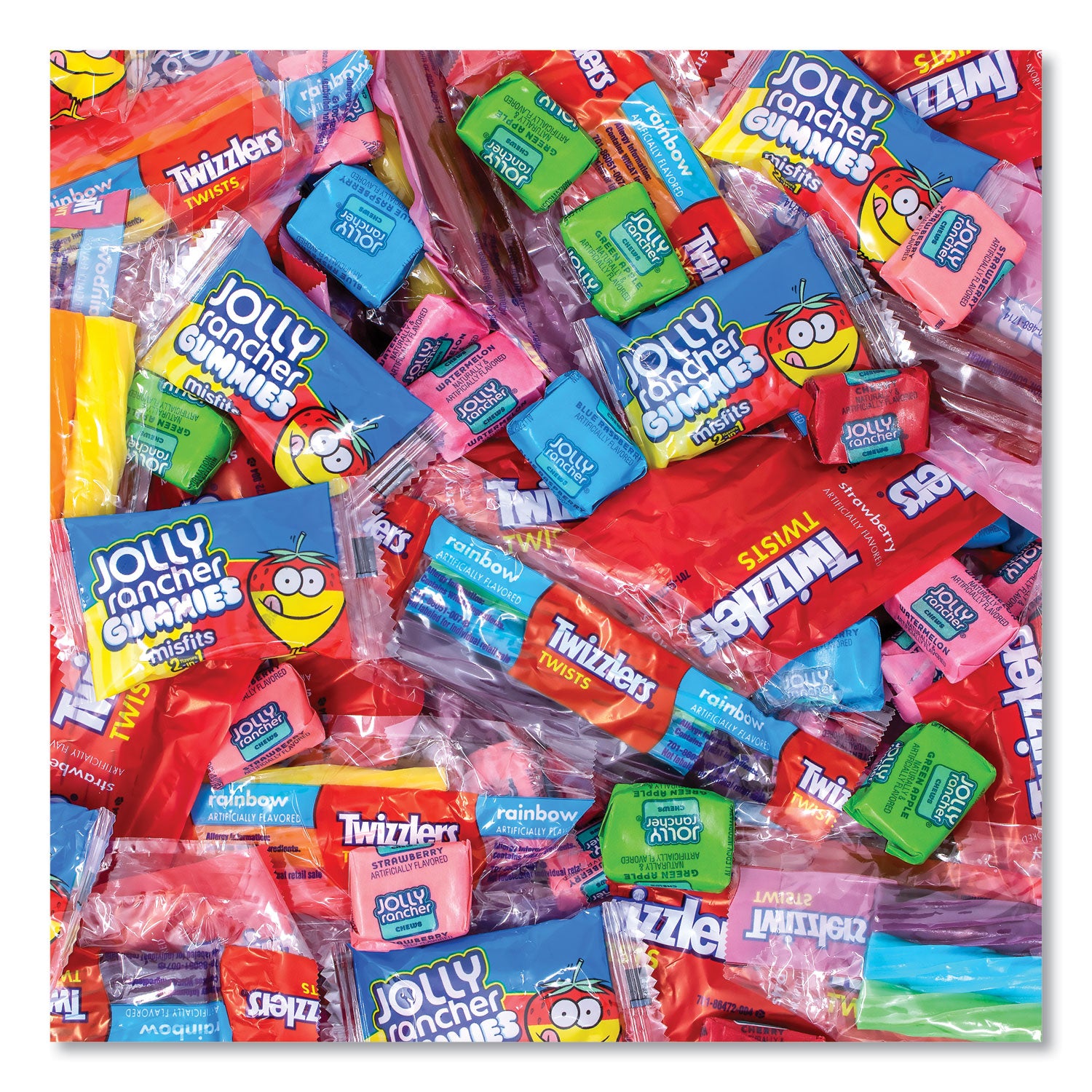 Strawberry, Assorted - Individually Wrapped - 4.34 lb - 260 / Carton