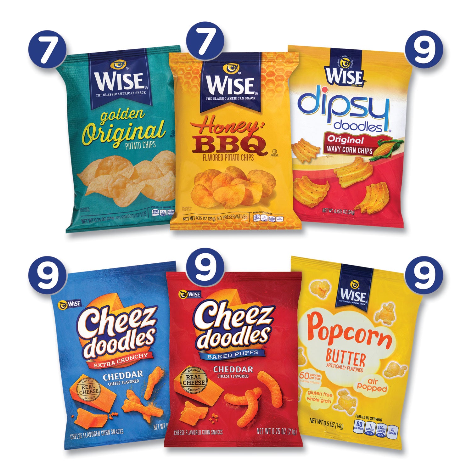 Individually Wrapped - Assorted - 50/Box - 1 Carton