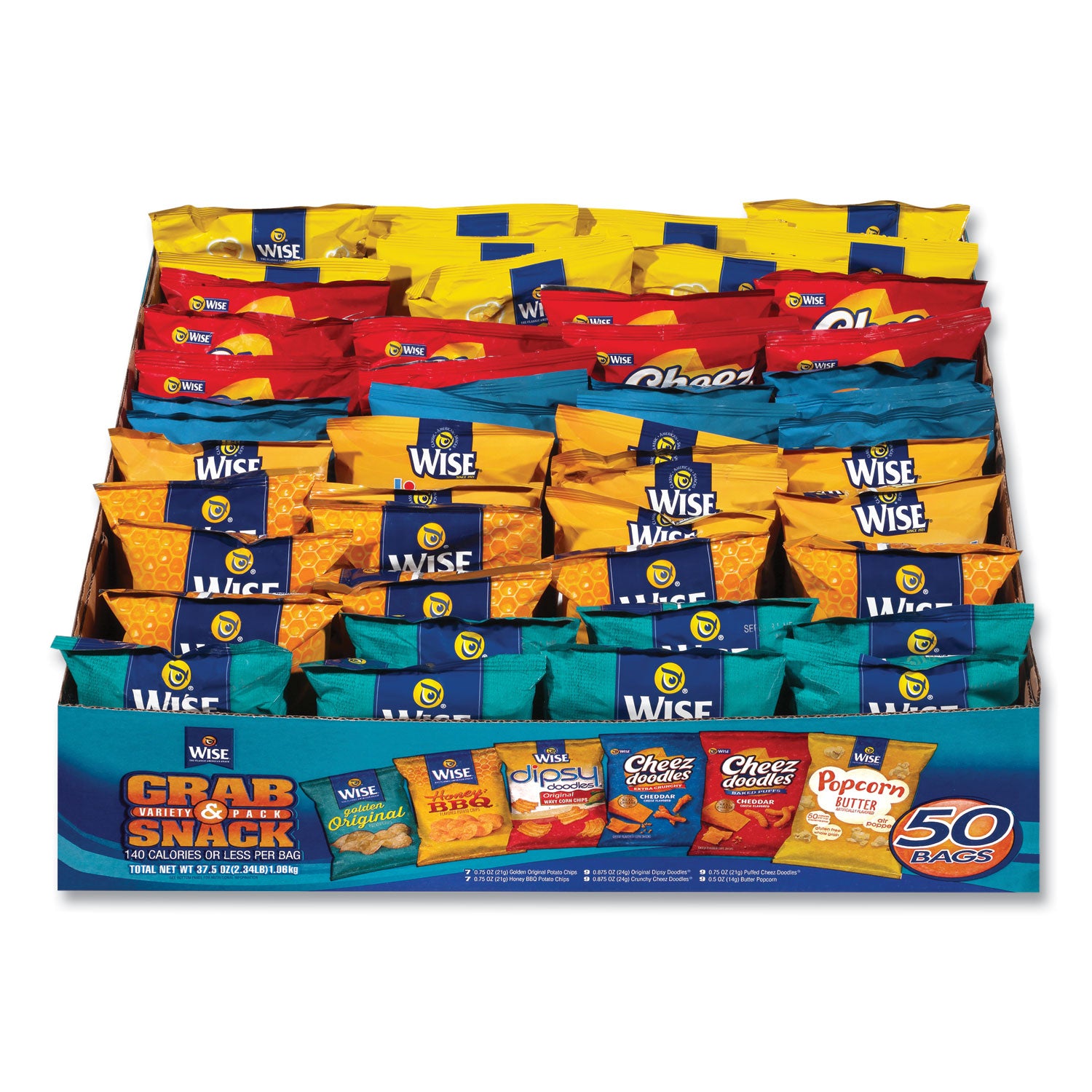 Individually Wrapped - Assorted - 50/Box - 1 Carton