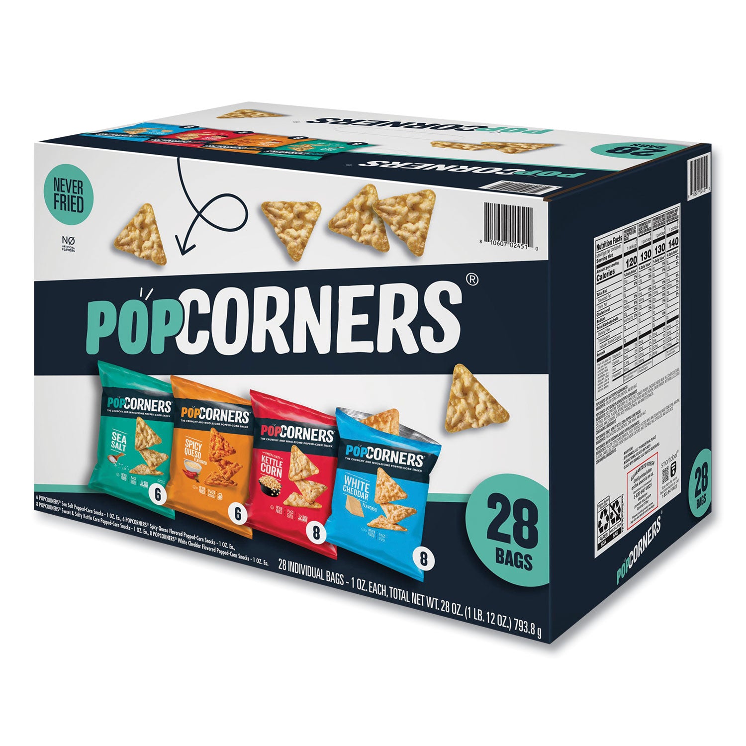Gluten-free, Low Calorie - Assorted - 28 / Carton