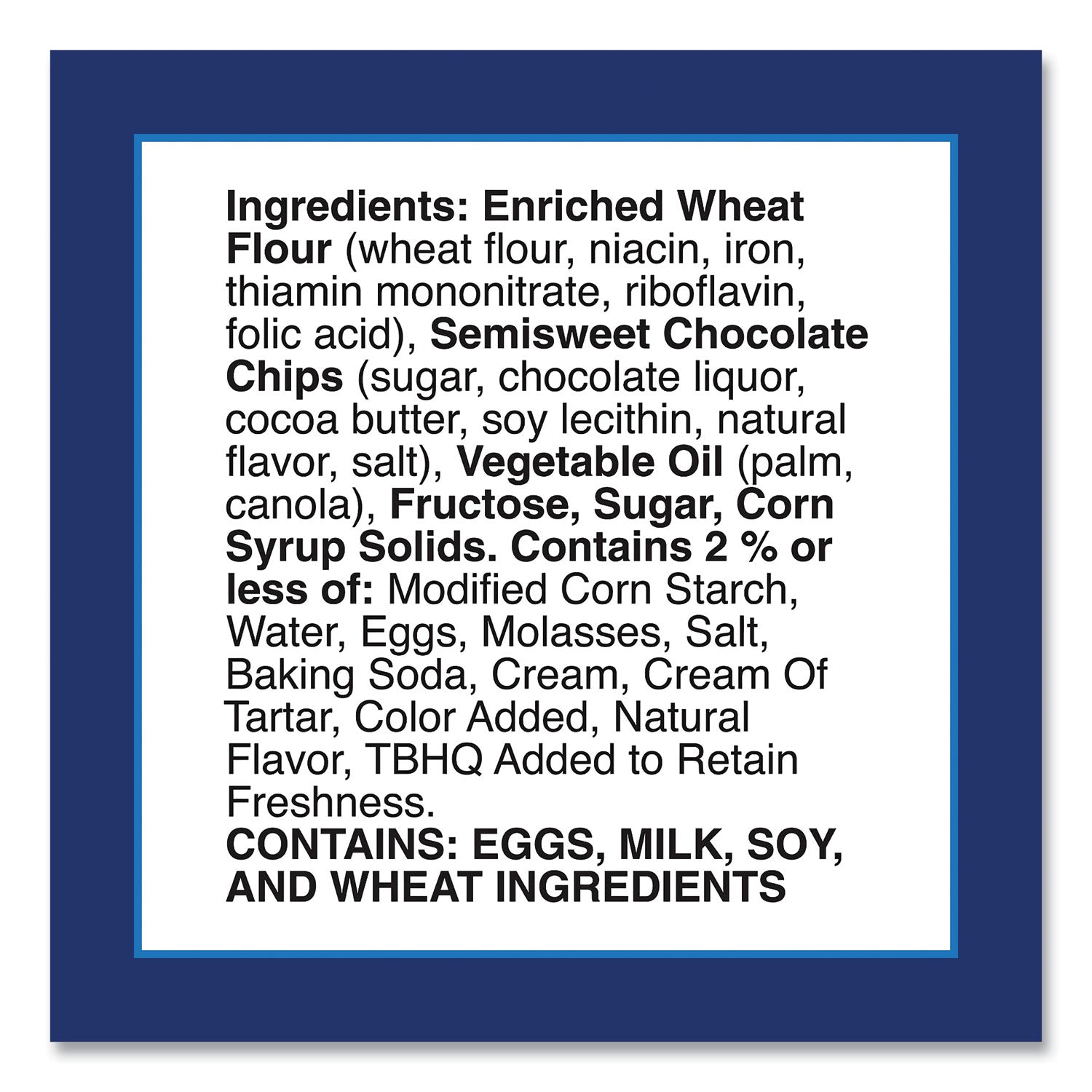 Soft Baked Mini Chocolate Chip Cookies, 1.5 oz Pouch, 28/Pack