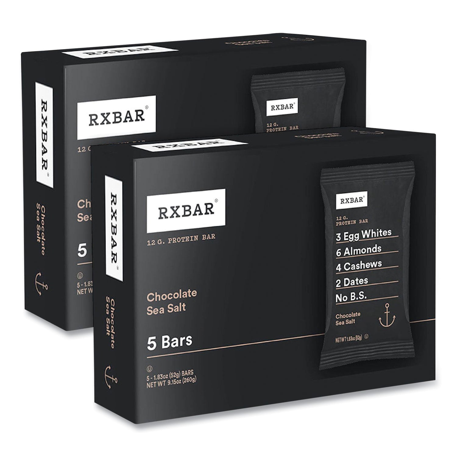 Gluten-free - Chocolate Sea Salt - 1.83 oz - 2 / Carton