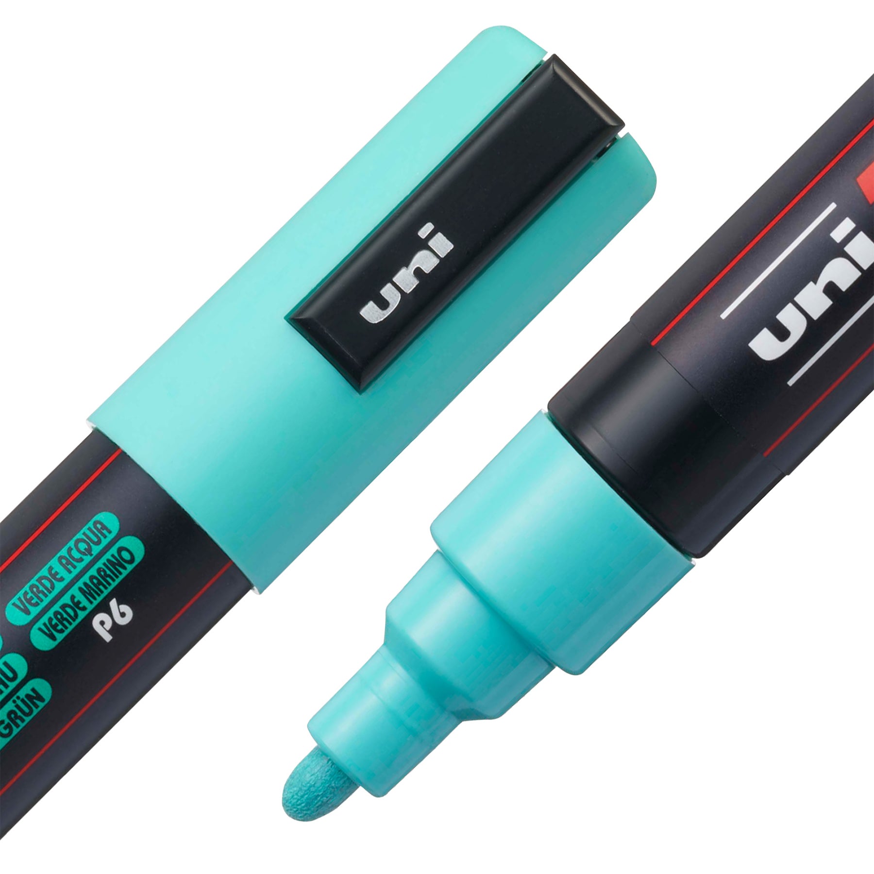 uni® POSCA PC-5M Water-Based Paint Markers, Reversible Medium Tip (1.8-2.5mm), Cool Tone, 8 Pack