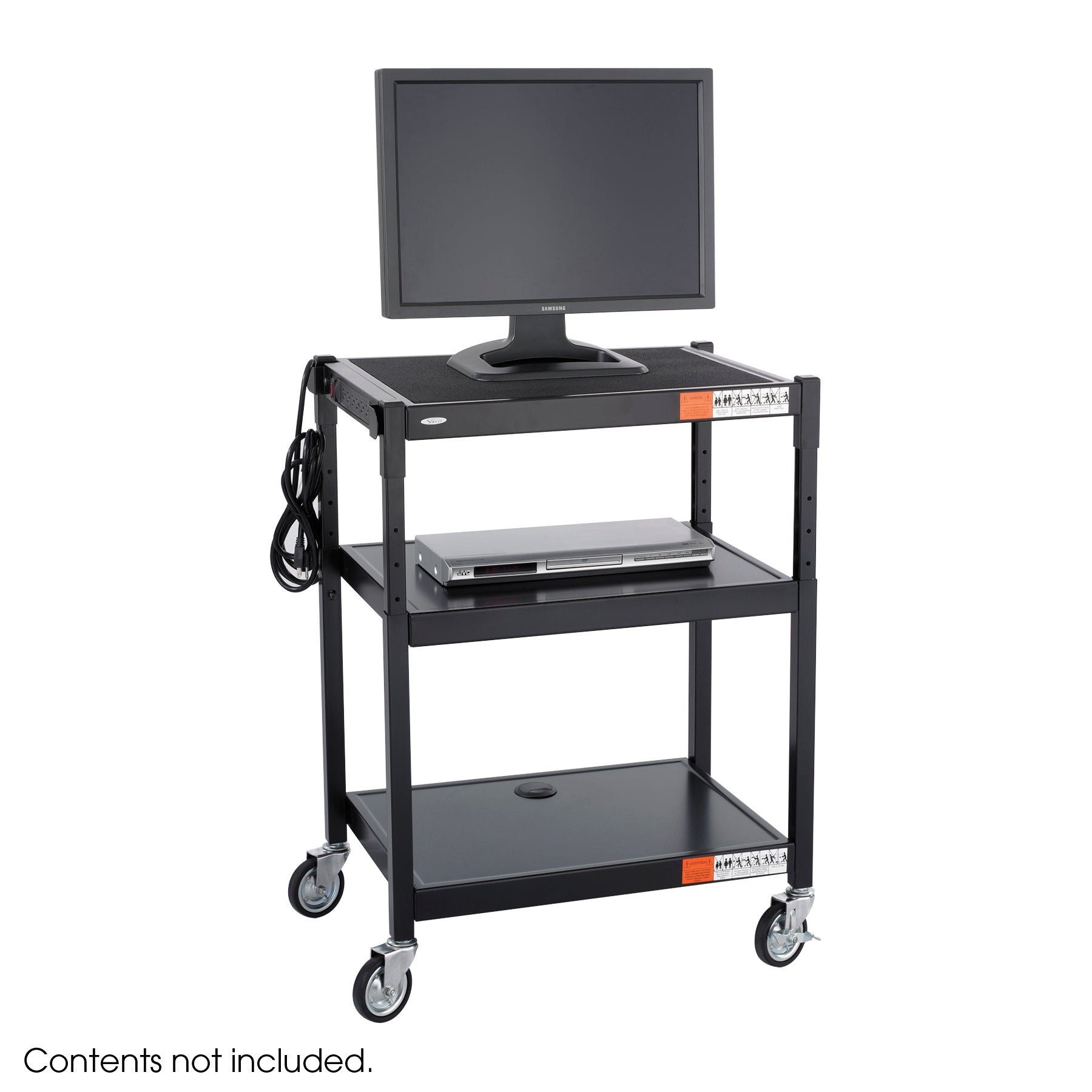 Cart Adjustable Steel Blk
