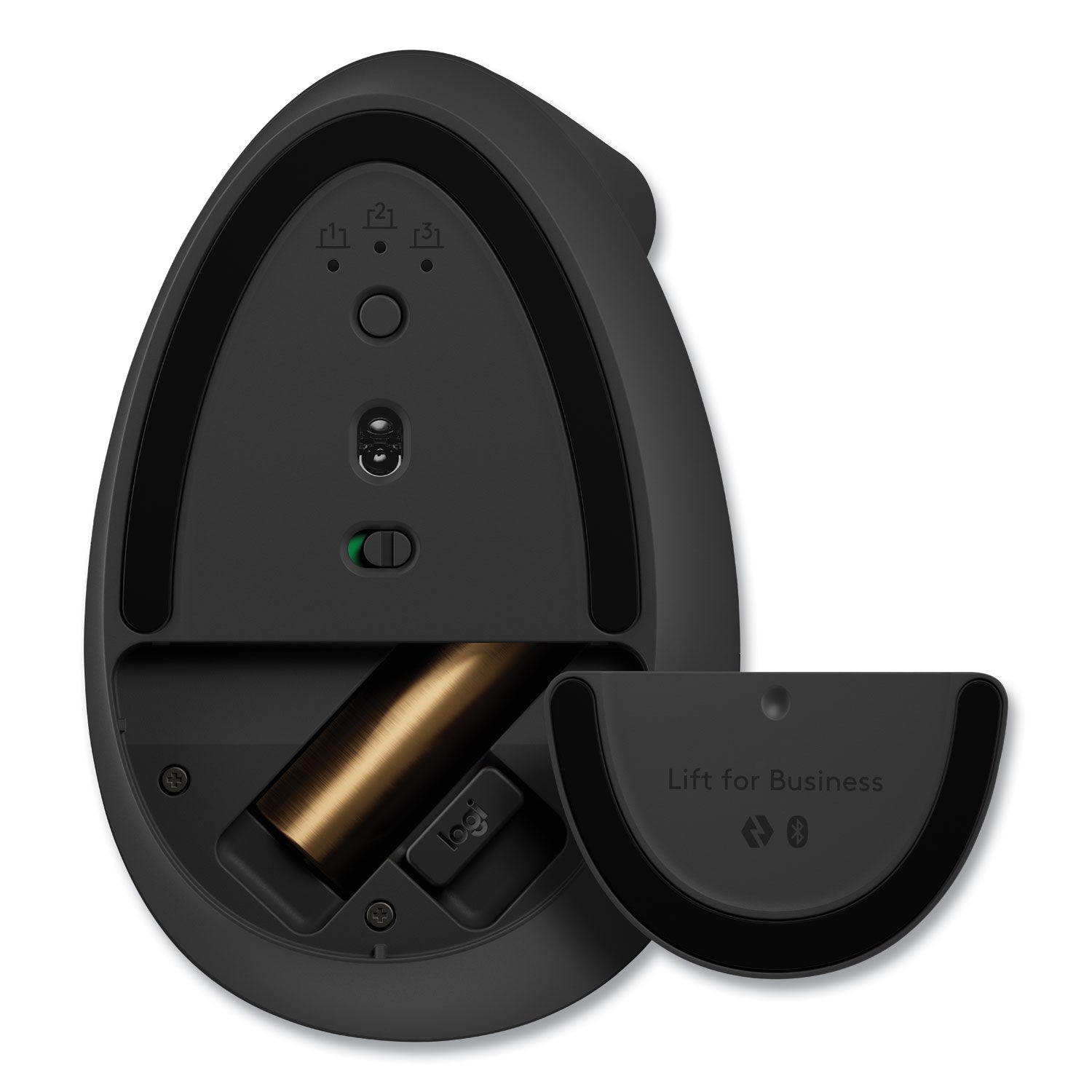 Optical - Wireless - Bluetooth/Radio Frequency - Graphite - USB - 4000 dpi - Scroll Wheel - 4 Button(s) - Small/Medium Hand/Palm Size - 1 Each