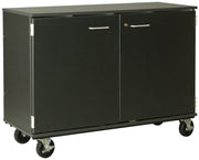 Band/Orchestra Folio Storage, Door Style: Lockable Solod Doors, Battle Creek Oak, 40"H x 48"W x 20"D