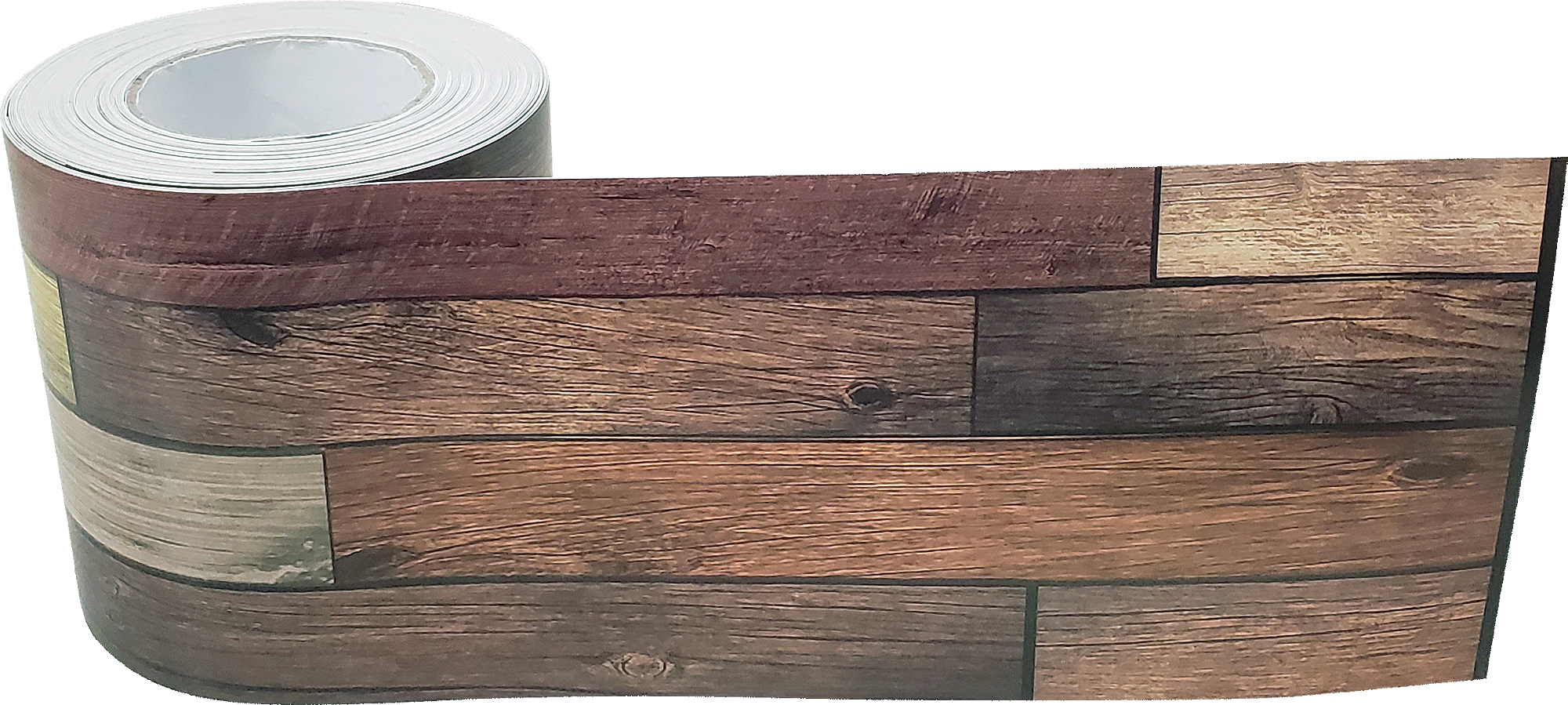 Reclaimed Wood Straight Rolled Border Trim